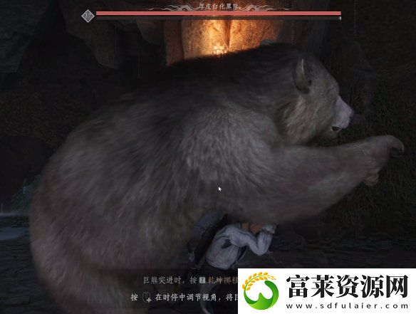 燕云十六声厚皮白化黑熊怎么打
