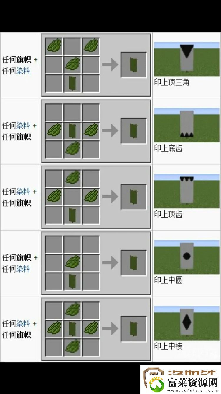 我的世界旗帜