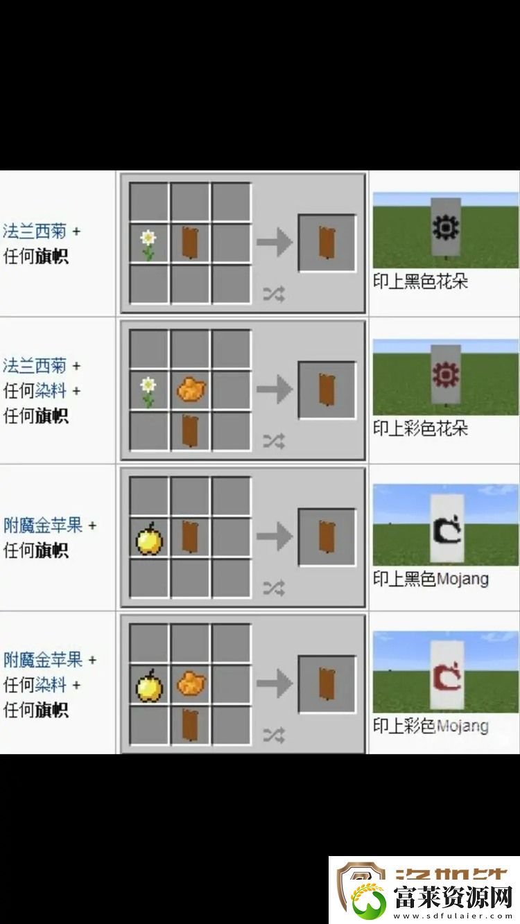 我的世界旗帜