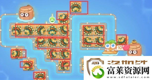 保卫萝卜4天下第一汤第5关攻略