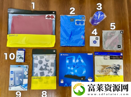 玩家晒索尼PS官方福袋