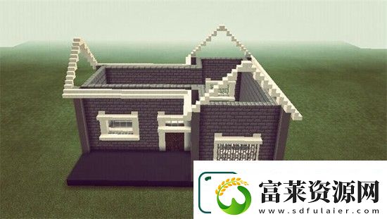 我的世界创意双面屋教程
