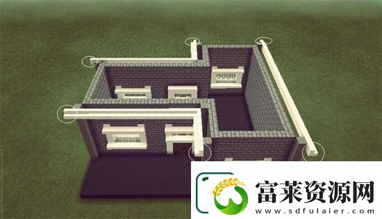 我的世界创意双面屋教程