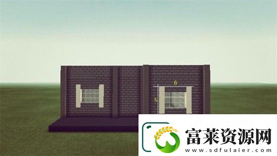 我的世界创意双面屋教程