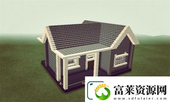 我的世界创意双面屋教程