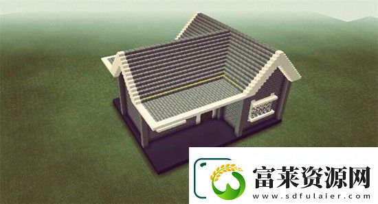 我的世界创意双面屋教程