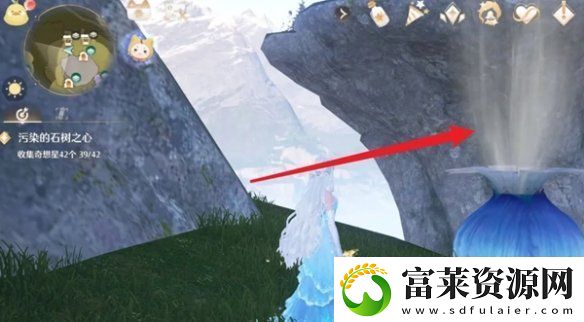 无限暖暖木桶荫地顶部传送点怎么激活