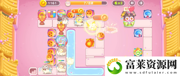 保卫萝卜4秋妃传第83关怎么过