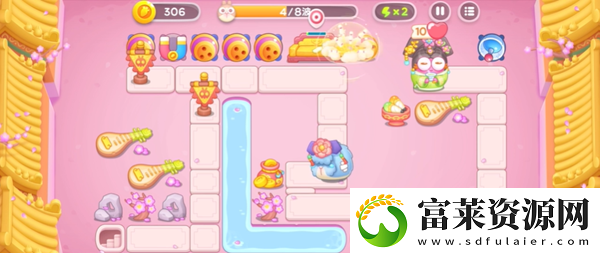 保卫萝卜4秋妃传第83关怎么过