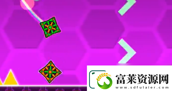 几何冲刺第16关Hexagon