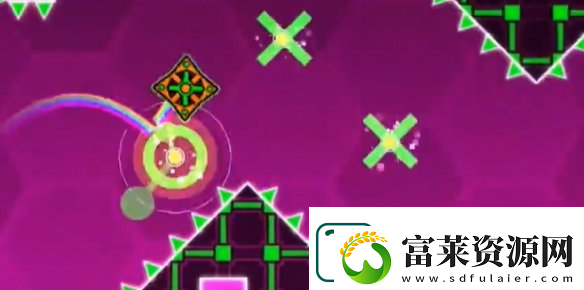 几何冲刺第16关Hexagon