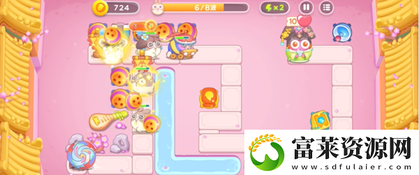 保卫萝卜4秋妃传第83关怎么过