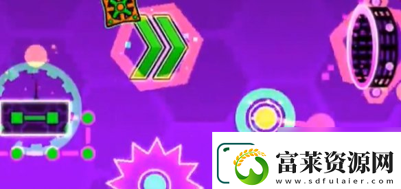 几何冲刺第16关Hexagon