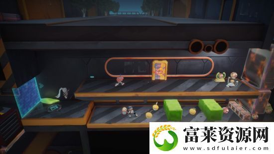 闯关型派对游戏异星狂奔Steam页面