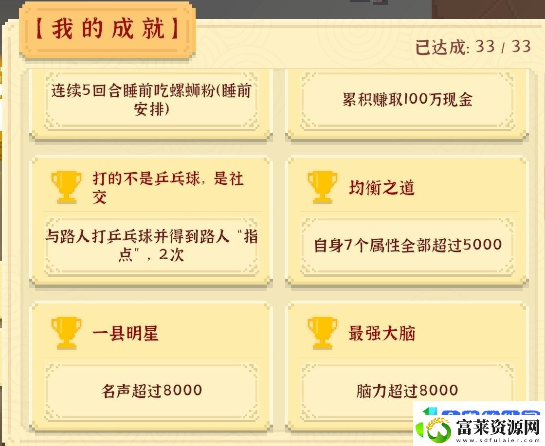 我独自生活全成就攻略