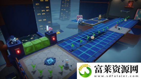 闯关型派对游戏异星狂奔Steam页面