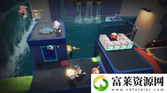 闯关型派对游戏异星狂奔Steam页面