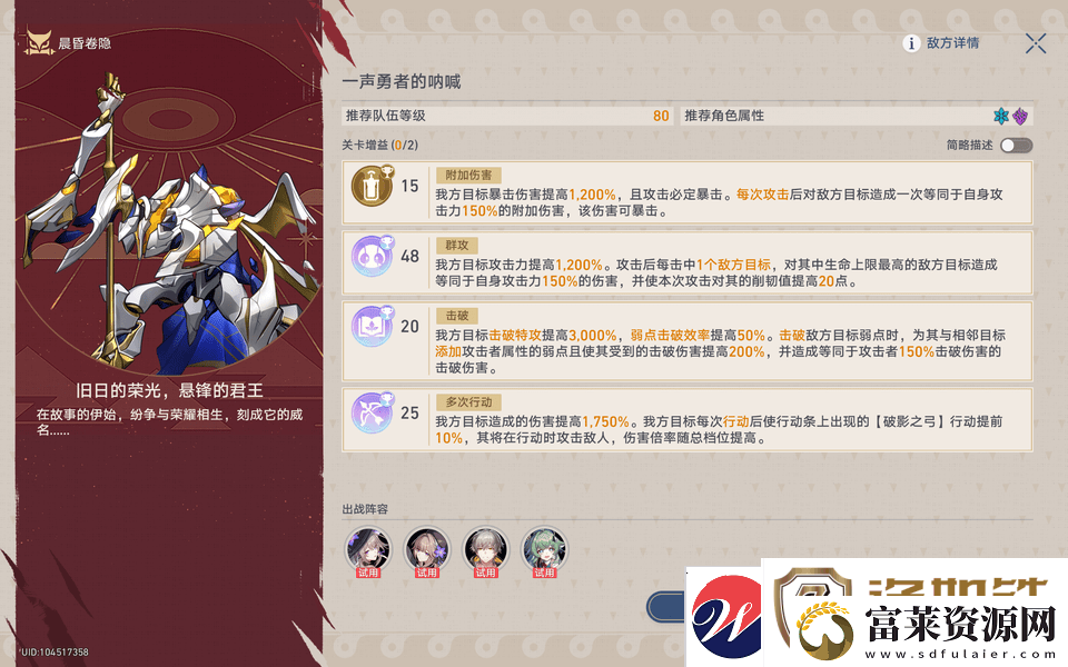 崩坏星穹铁道晨昏卷隐活动配队攻略