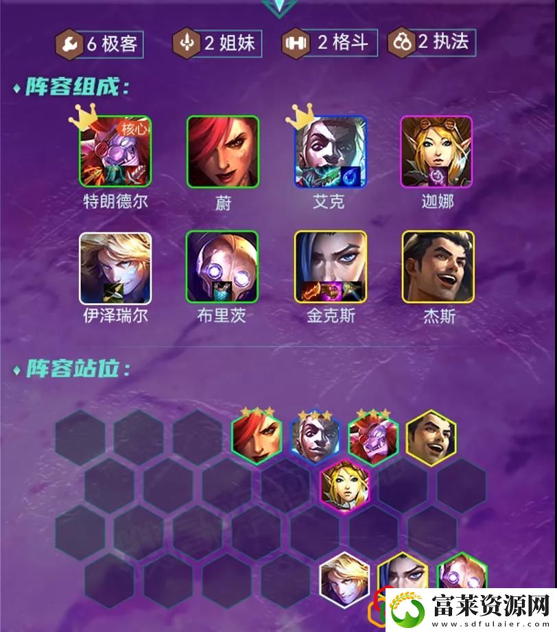 金铲铲之战极客巨魔阵容怎么玩