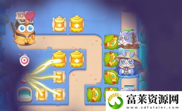 保卫萝卜4万圣奇妙夜第9关通关方法