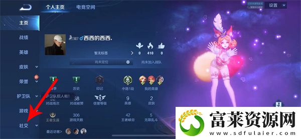 王者荣耀生日在哪里设置