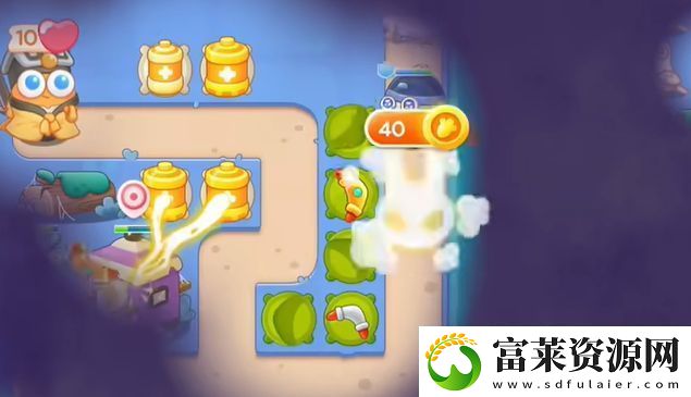 保卫萝卜4万圣奇妙夜第9关通关方法