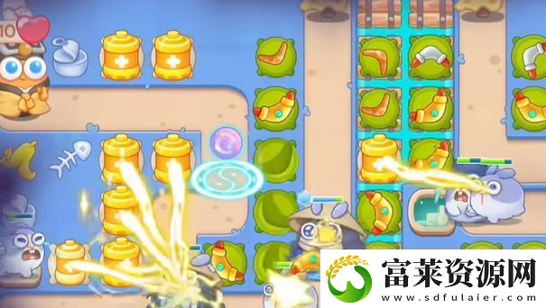 保卫萝卜4万圣奇妙夜第9关通关方法