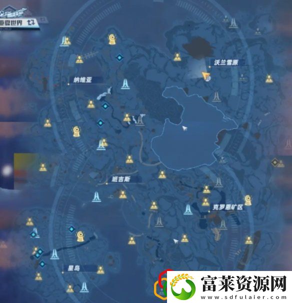 幻塔手游地图有多大
