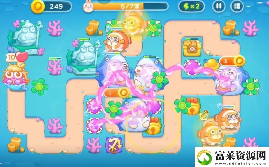 保卫萝卜4海的闺女第46关怎么过