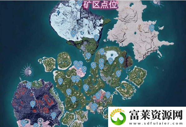 幻兽帕鲁地图点位查询分享