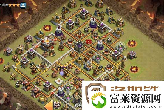 部落冲突11本最强阵型