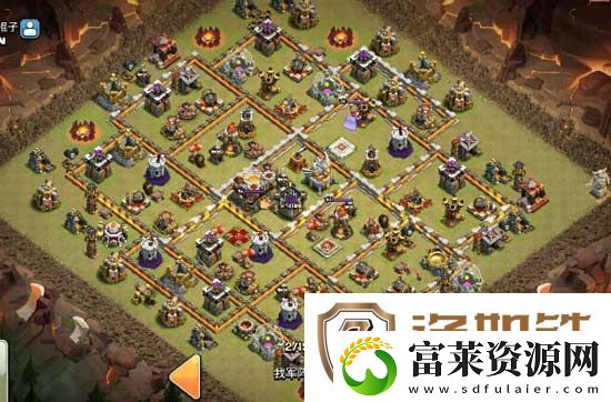 部落冲突11本最强阵型