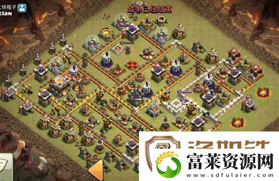 部落冲突11本最强阵型