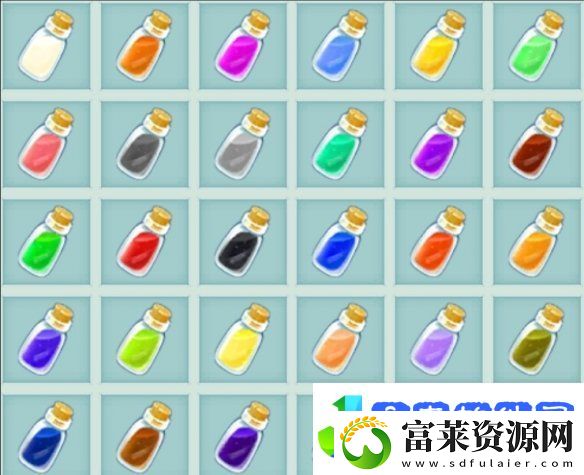 迷你世界颜料配方大全