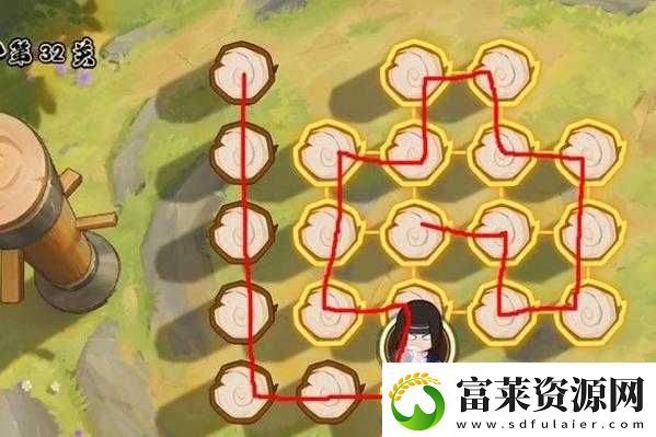 火影忍者手游功夫笔画第32关图文攻略软件教程玩法