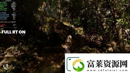 夺宝奇兵路径追踪开/关对比