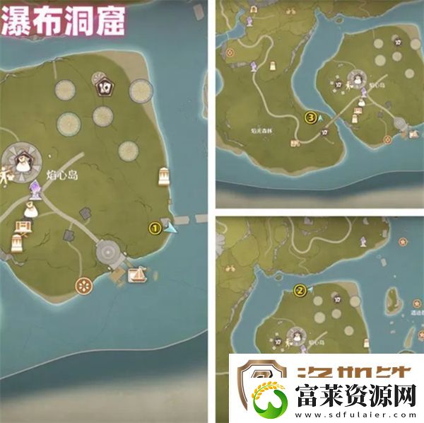 无限暖暖花焰群岛全烟花筒位置一览