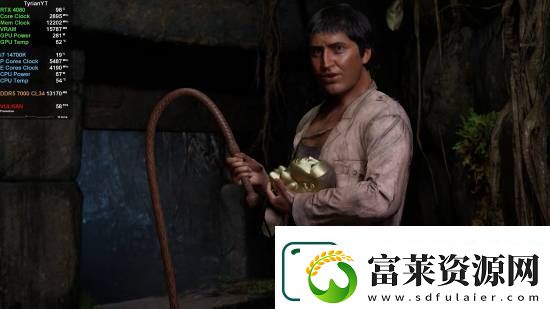 夺宝奇兵路径追踪开/关对比