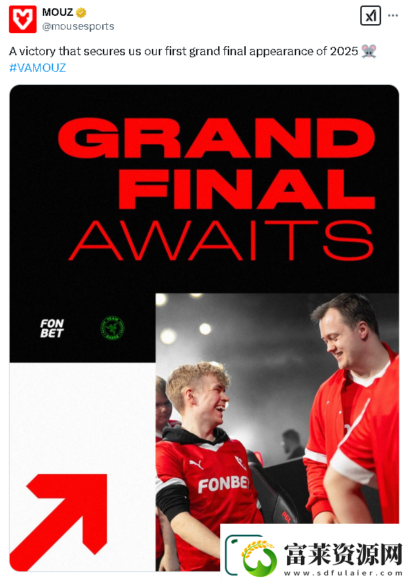 MOUZ战胜Astralis成功晋级PGL决赛