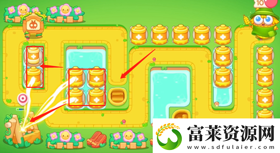 保卫萝卜4头等大事第19关怎么过