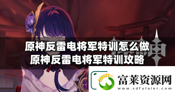 原神反雷电将军特训任务怎么完成