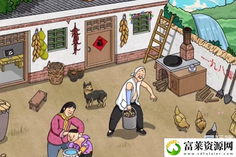 文字玩出花怀旧喂鸡过关攻略