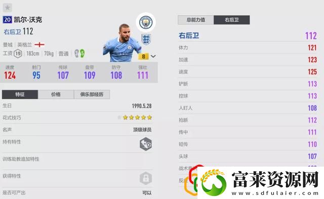 fifaonline4低工资边后卫球员推荐