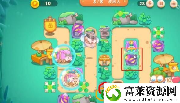 保卫萝卜4第7关怎么过
