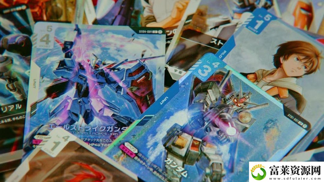 TCG集换式卡牌高达卡牌对战曝新预告