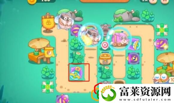保卫萝卜4第7关怎么过