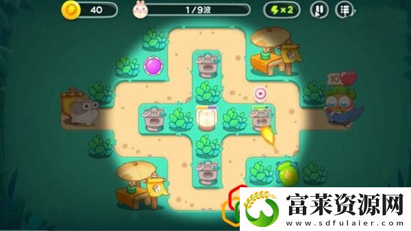 保卫萝卜4第38关怎么打