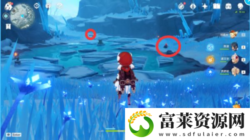 原神解冻三个碎片在哪里