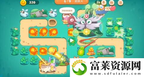 保卫萝卜4第40关怎么打