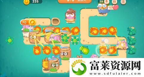 保卫萝卜4第40关怎么打
